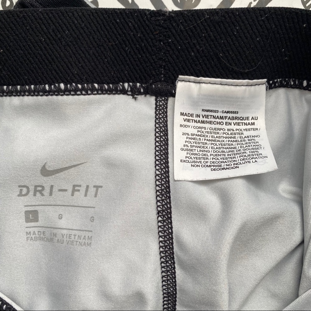 Nike pro black digital camo leggings running pants - Picture 2 of 5